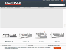 Tablet Screenshot of negribossi.com
